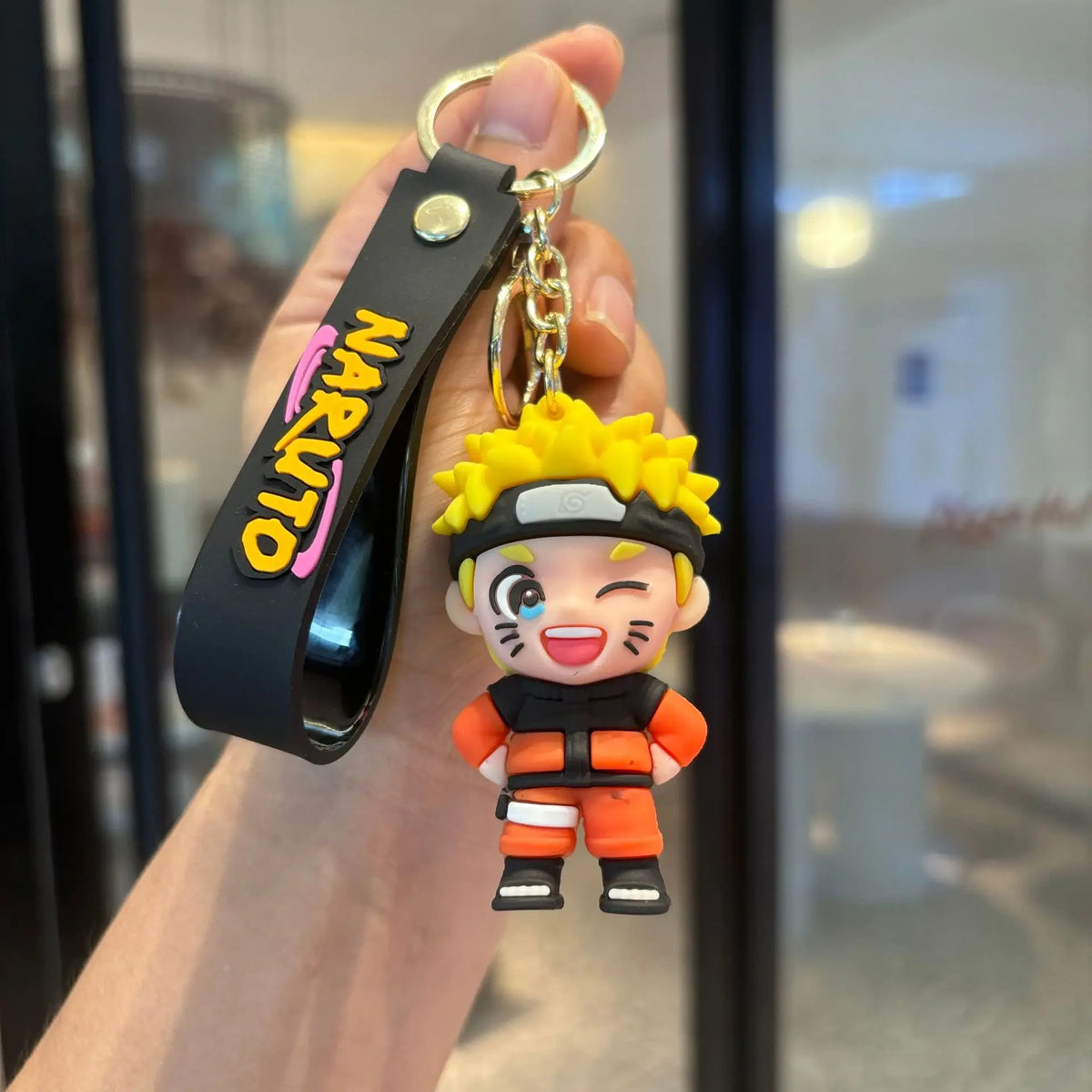 Naruto Shinobi Silica Gel Keychain Collection