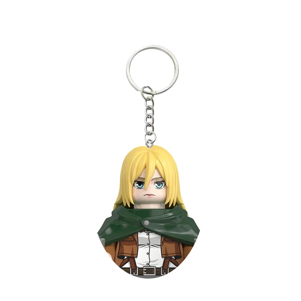 Attack on Titan Minifigure Keychain