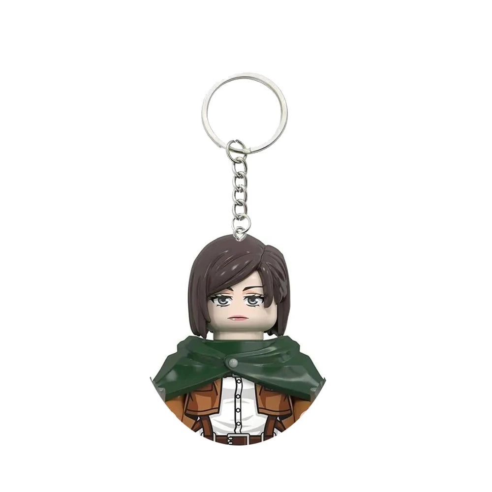 Attack on Titan Minifigure Keychain