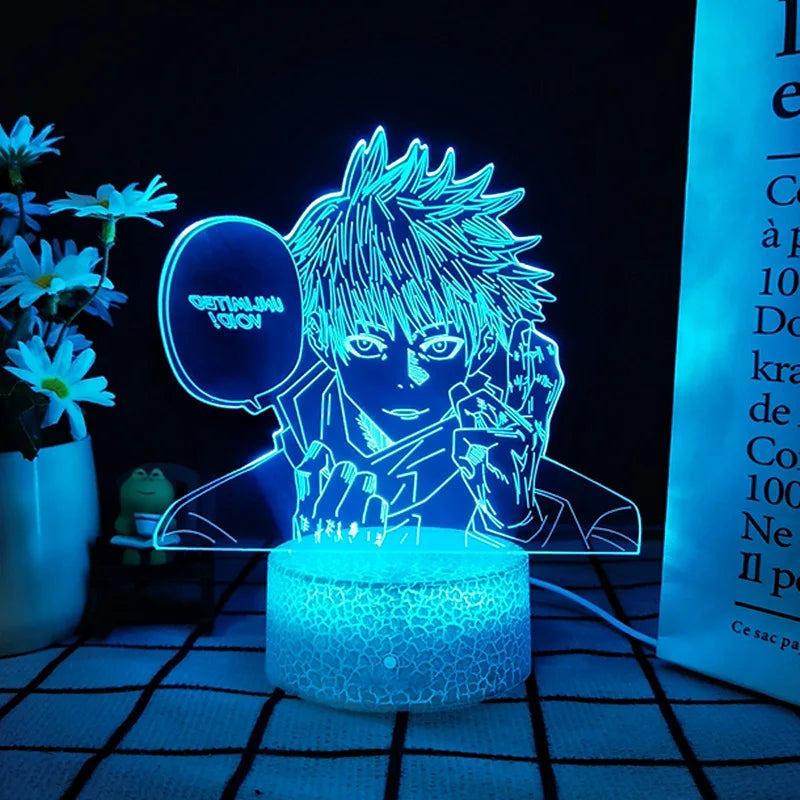 3D Anime Jujutsu Kaisen LED Lamp