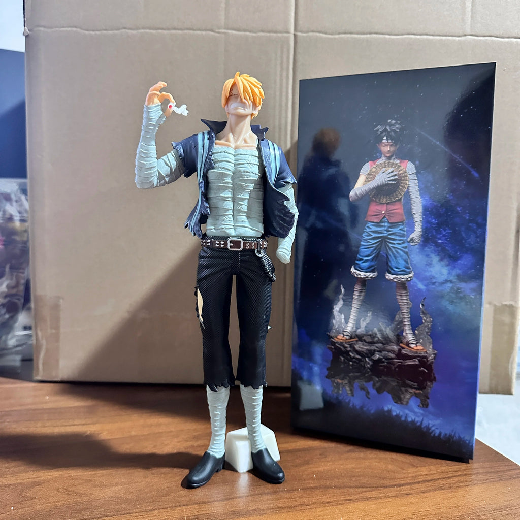 One Piece Zoro & Sanji Stand Statue (27cm)