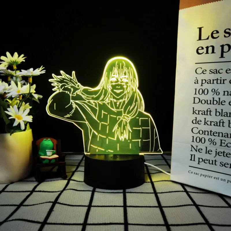 3D Anime Jujutsu Kaisen LED Lamp