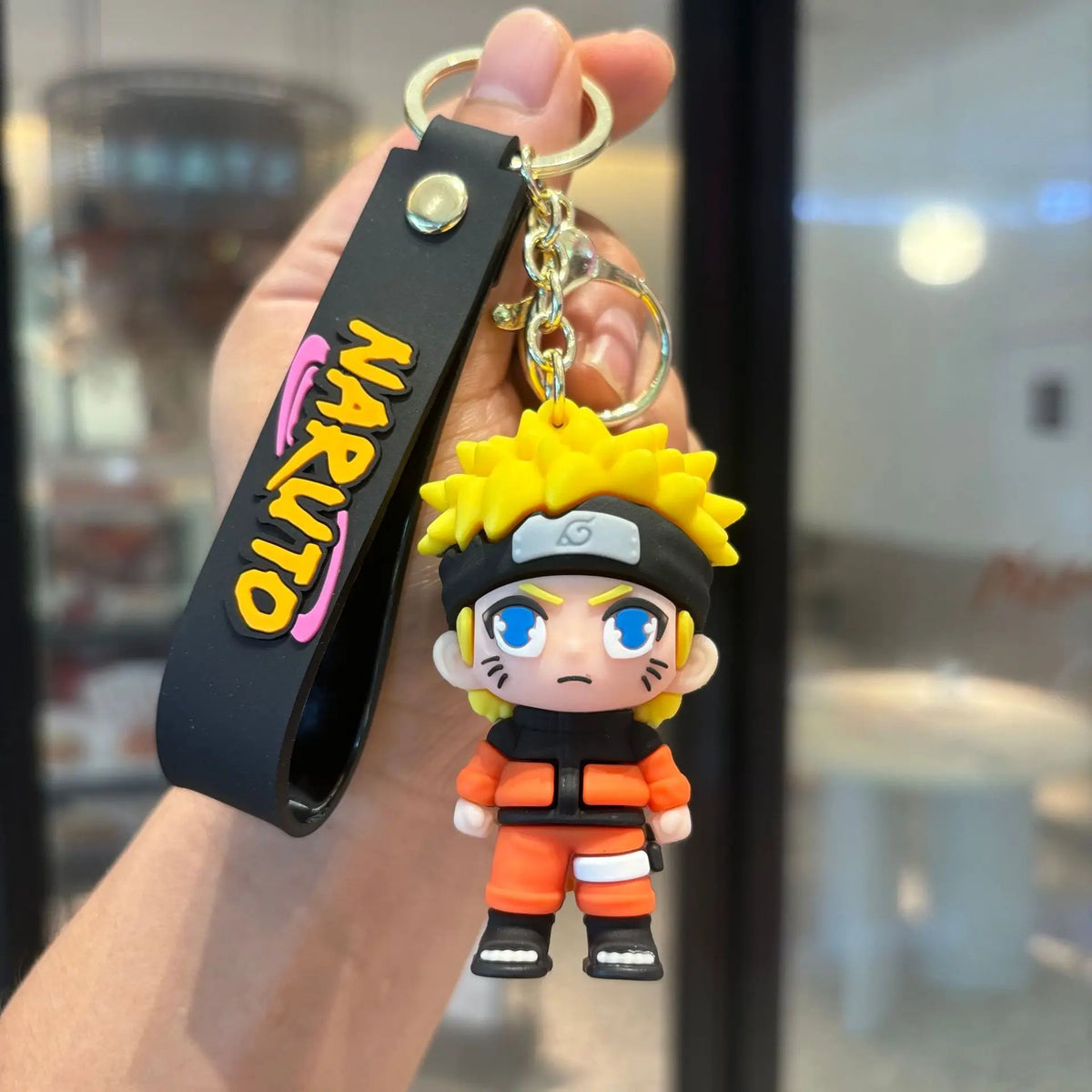 Naruto Shinobi Silica Gel Keychain Collection