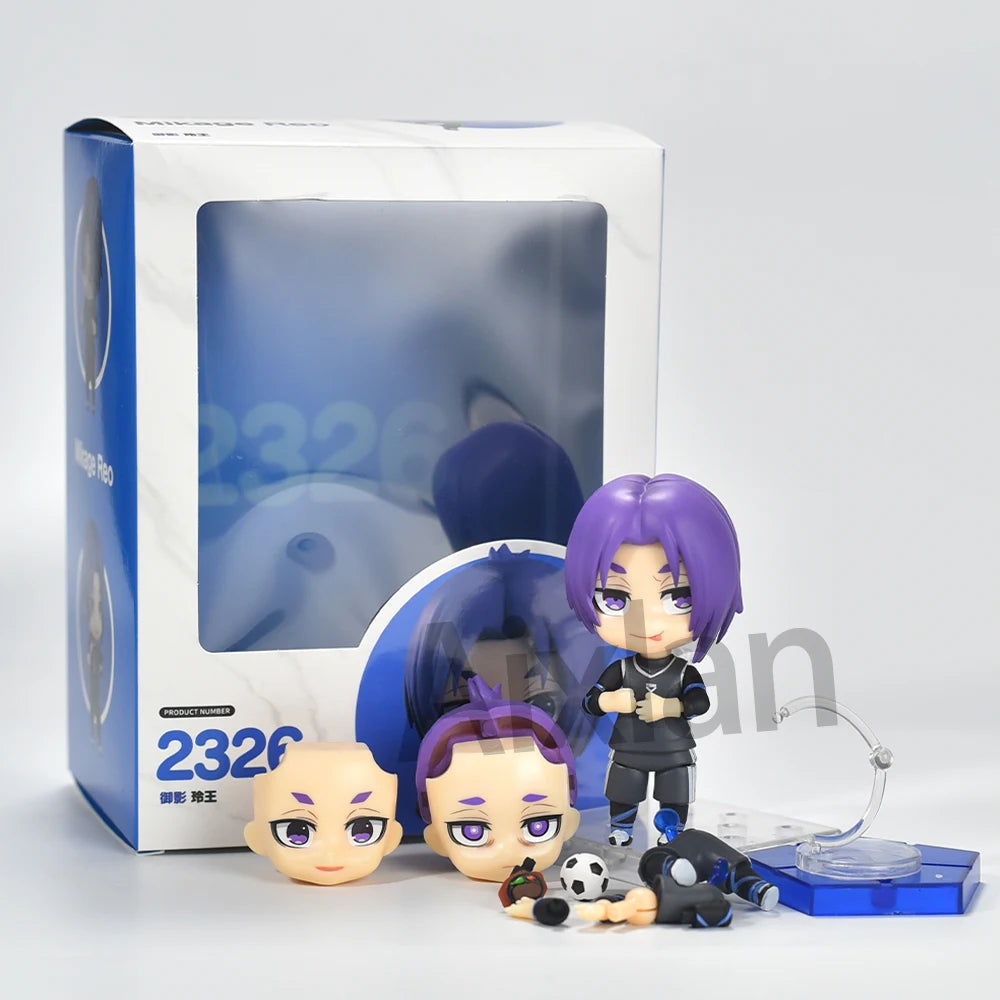 Blue Lock Chibi Figures (Isagi Yoichi, Rin Itoshi, Mikage Reo)