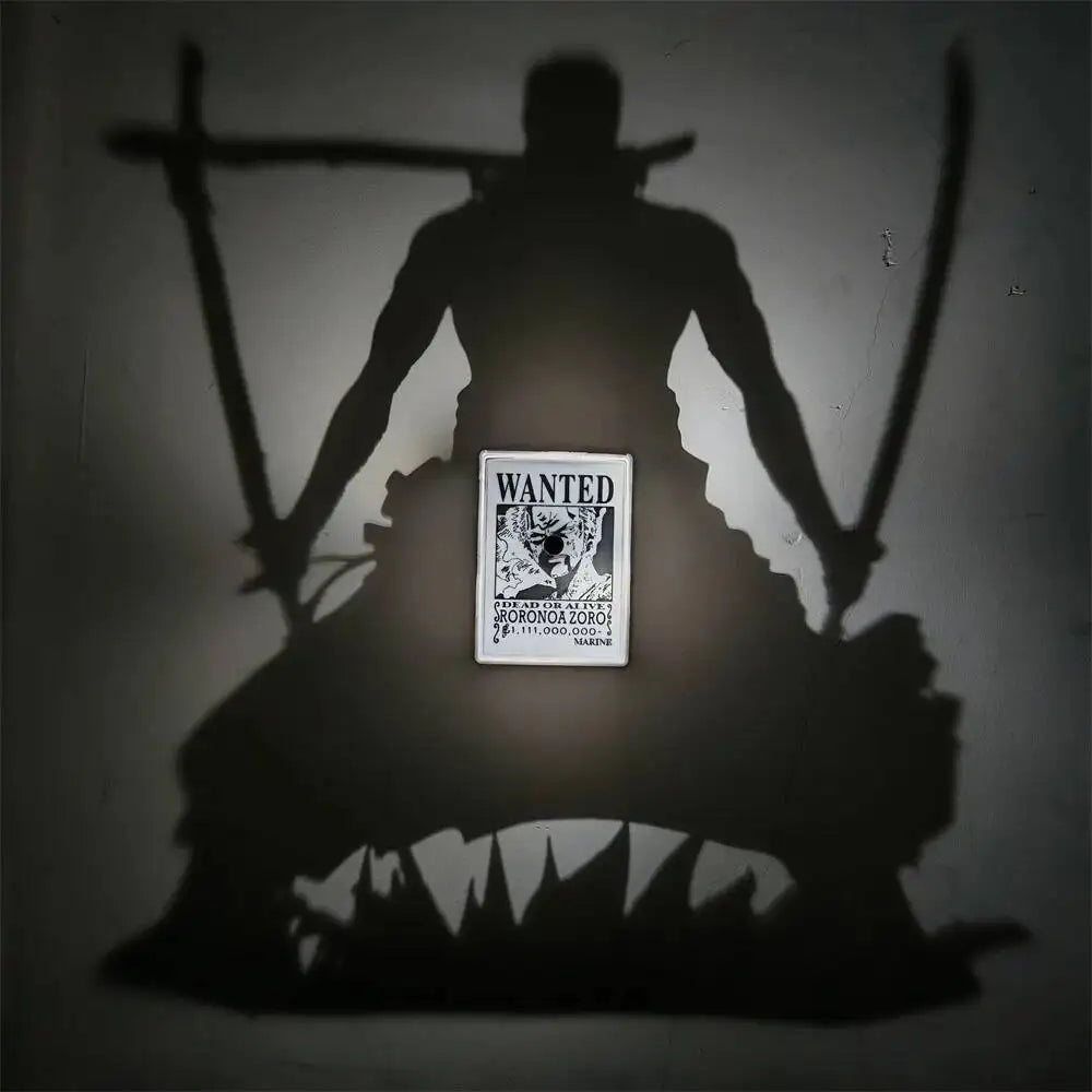 One Piece Shadow Projection Lamp