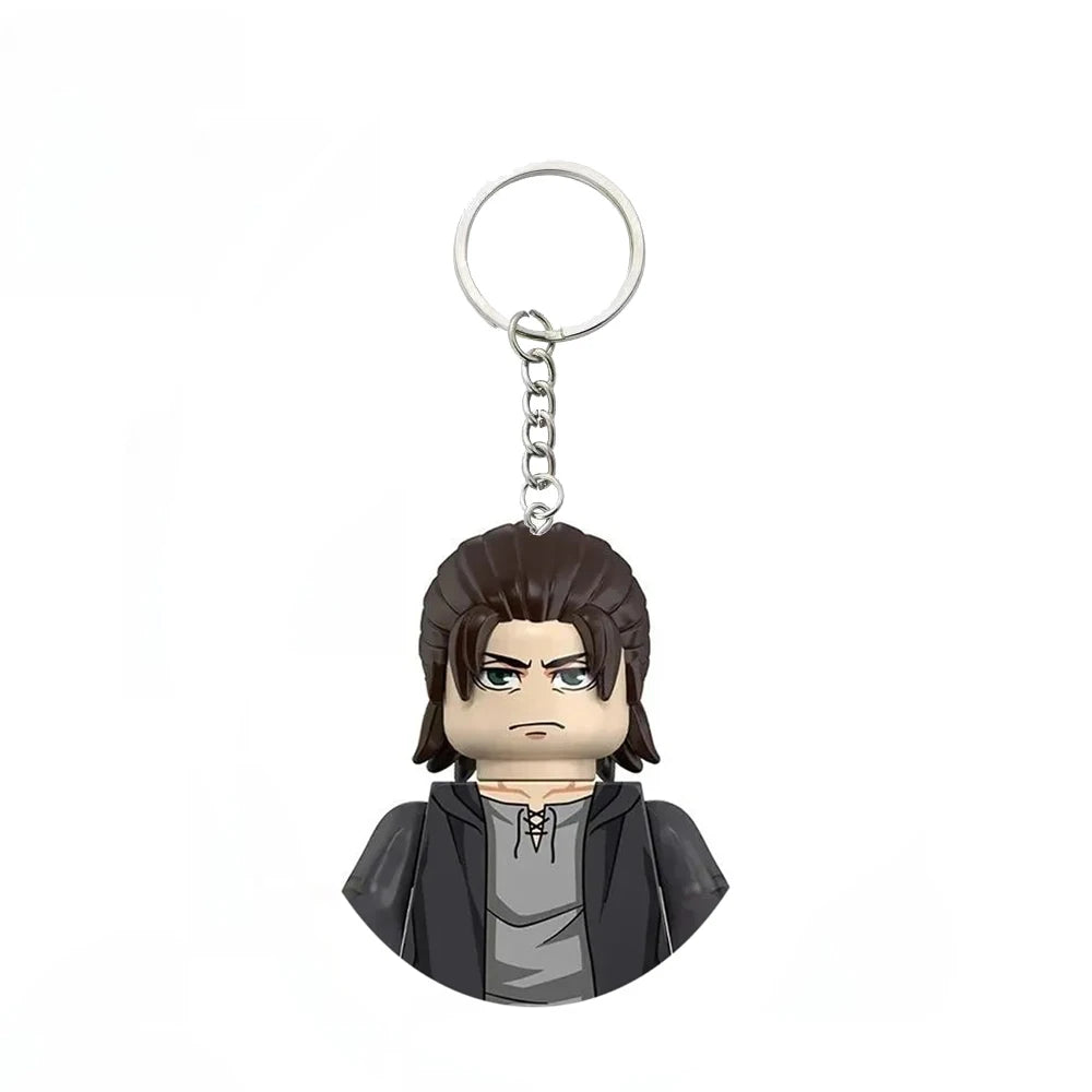 Attack on Titan Minifigure Keychain