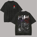 Naruto Itachi Uchiha Oversized Washed Cotton Tee (2026 Summer)
