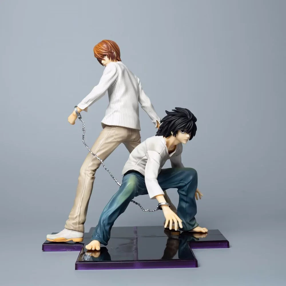 MegaHouse Death Note Light Yagami & L Lawliet Figure (24cm)