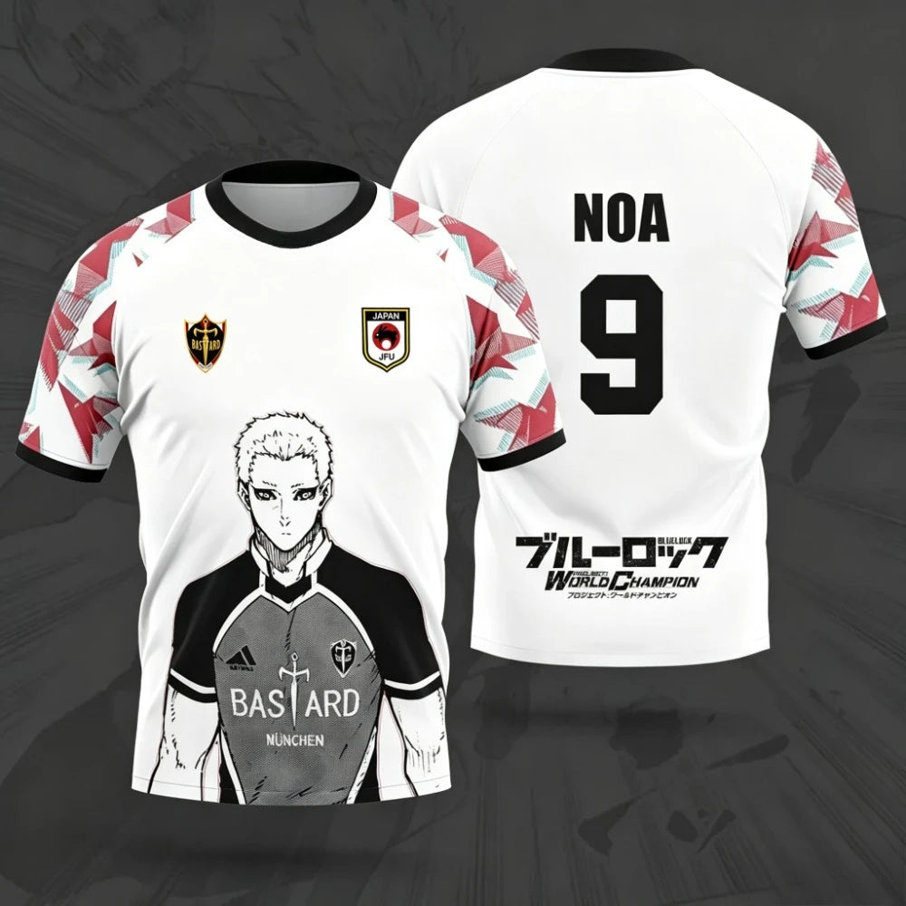 Blue Lock Bastard Munchen Cosplay Football Jersey