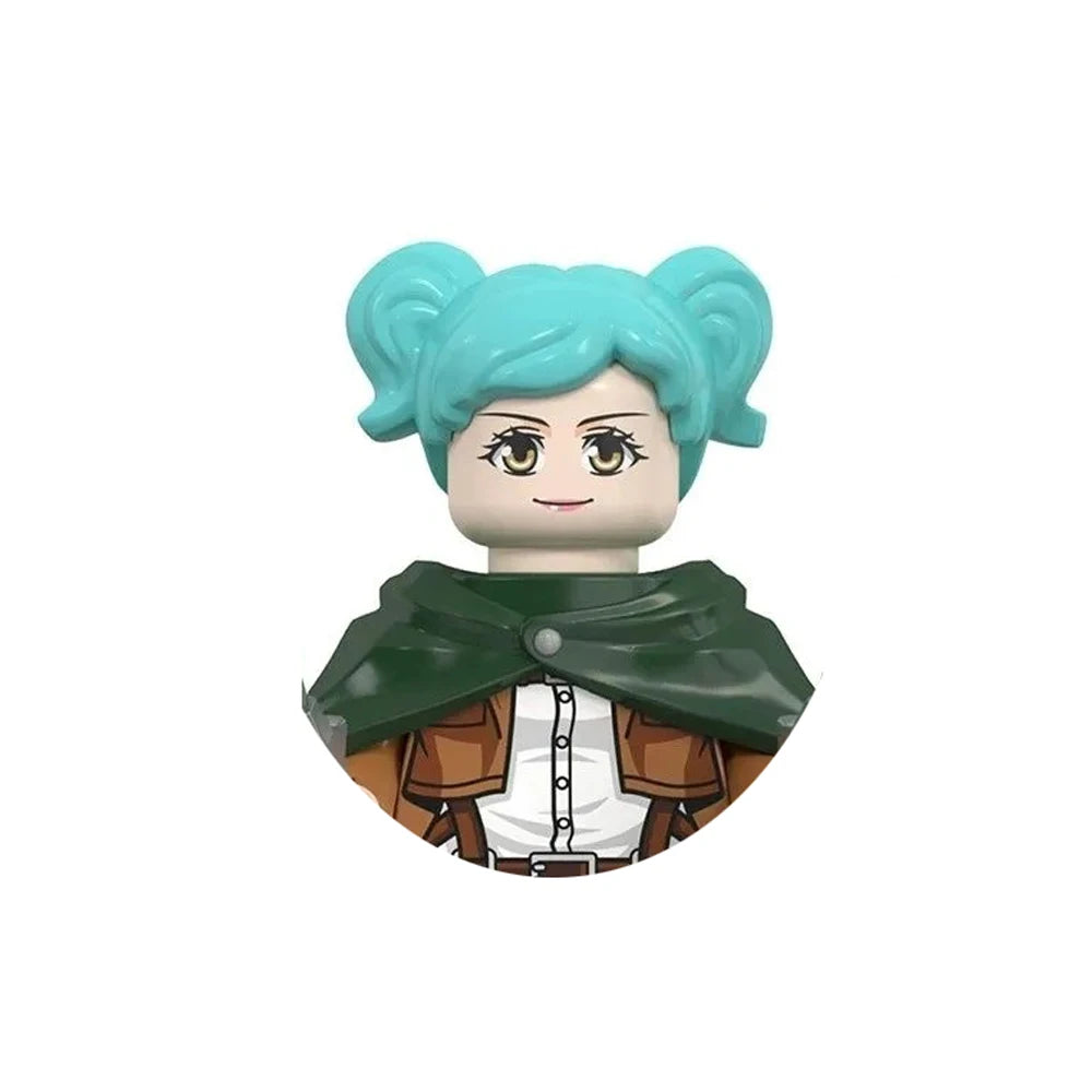 Attack on Titan Minifigure Keychain