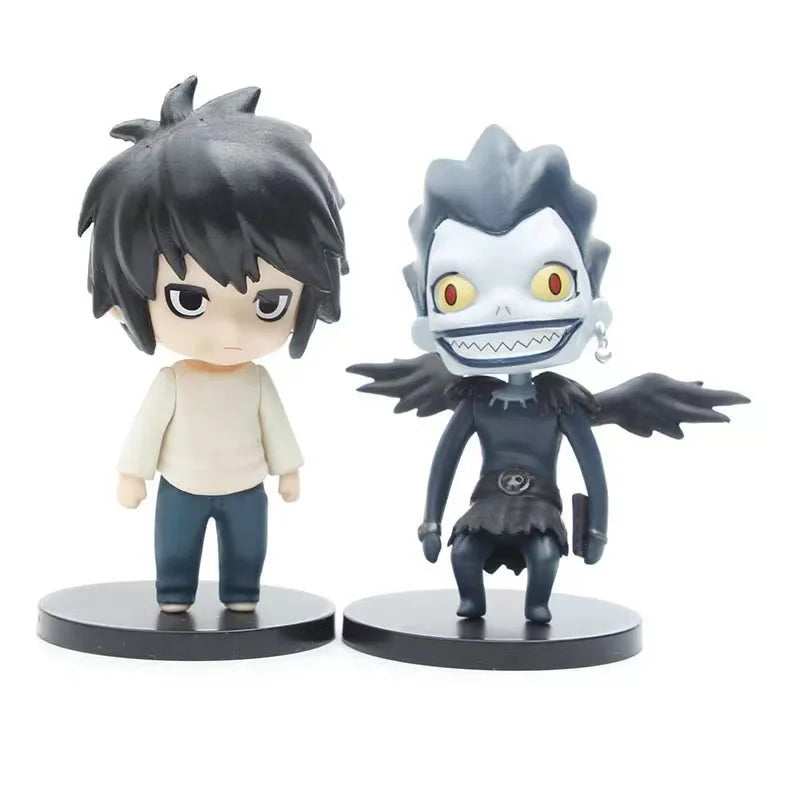 Death Note Mini Action Figure Set (5 Pcs - Light, L, Misa, Ryuk, Rem)