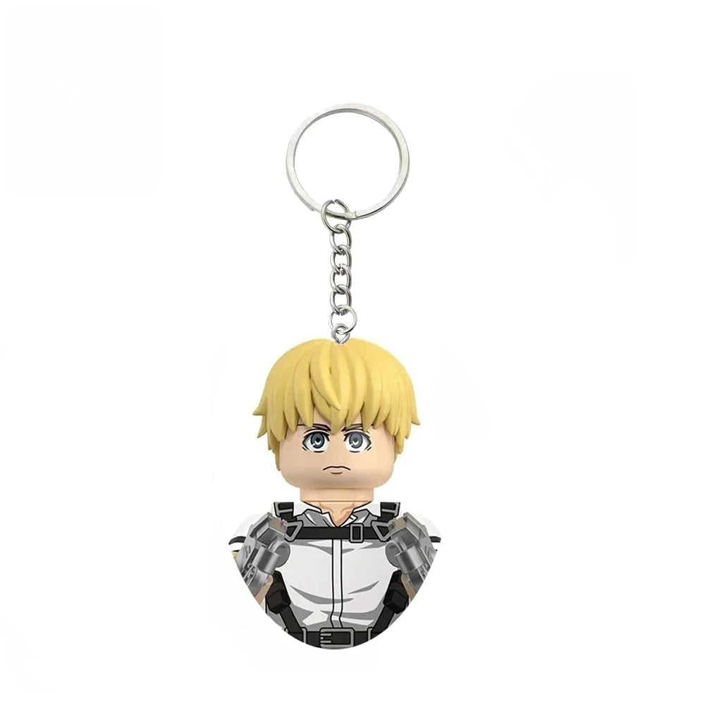Attack on Titan Minifigure Keychain