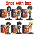Attack on Titan Blind Box Mini Figure Set (6 Pieces)