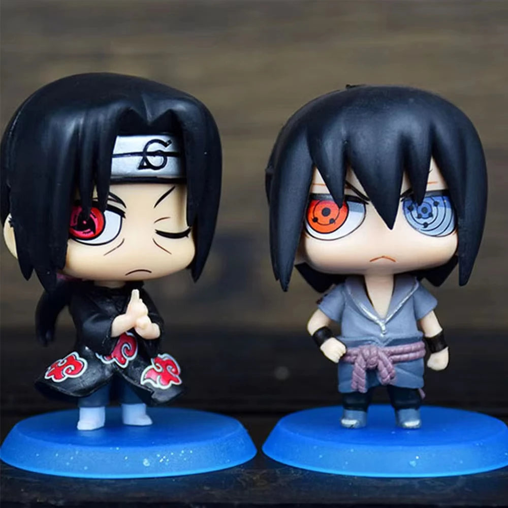 Naruto Shippuden Chibi Figure Set (6 Pcs)