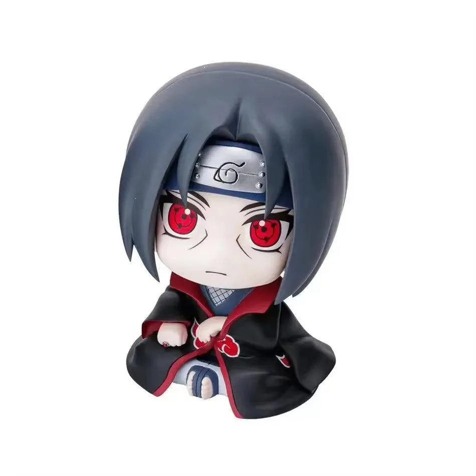 Naruto Q-Version Chibi Figures (Naruto, Kakashi, Sasuke, Itachi)