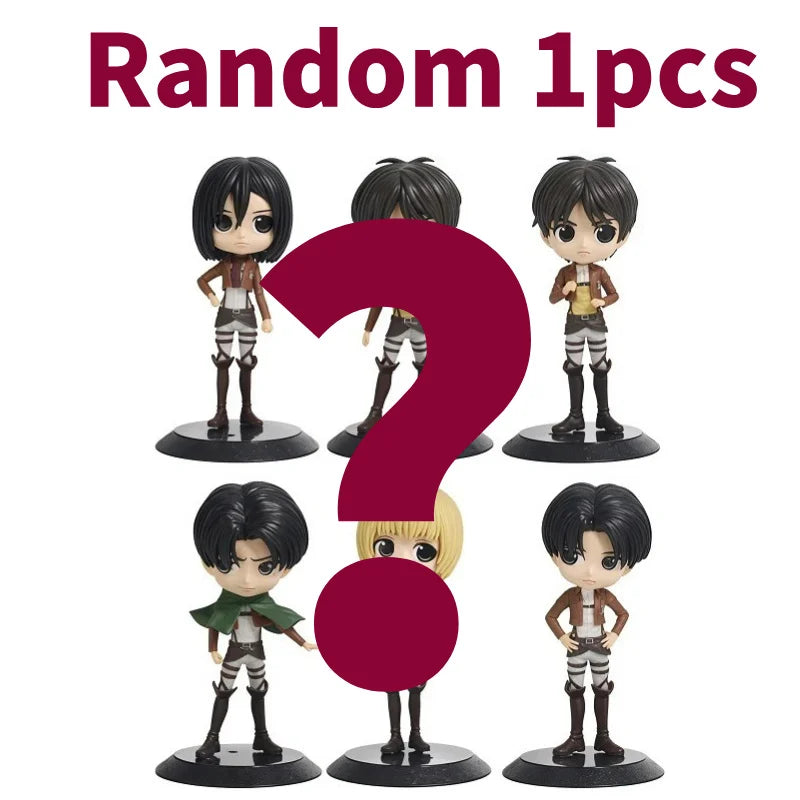 Attack on Titan Blind Box Mini Figure Set (6 Pieces)