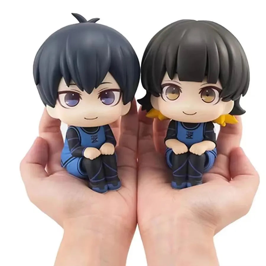 Blue Lock Look Up Chibi Figures (Isagi Yoichi, Nagi Seishiro, Bachira Meguru)