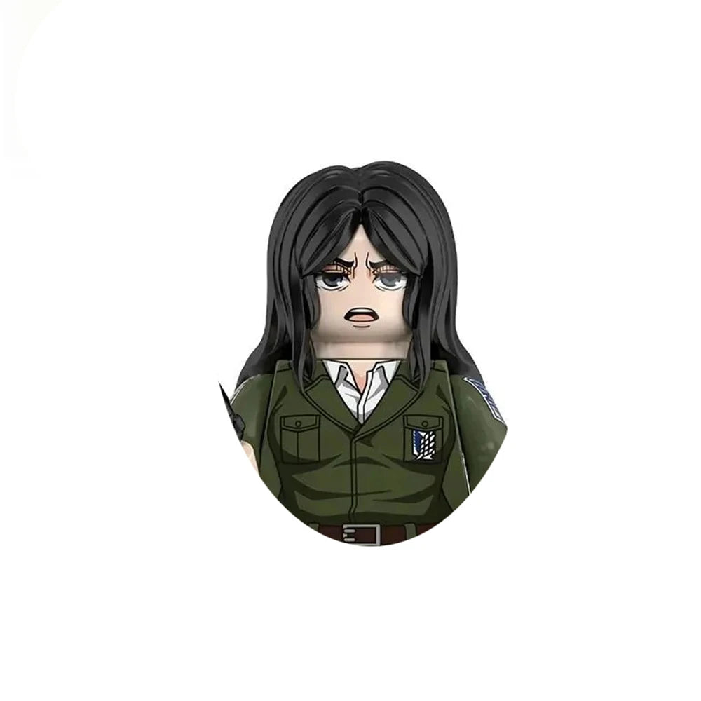 Attack on Titan Minifigure Keychain