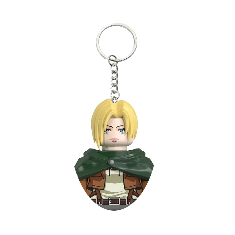 Attack on Titan Minifigure Keychain