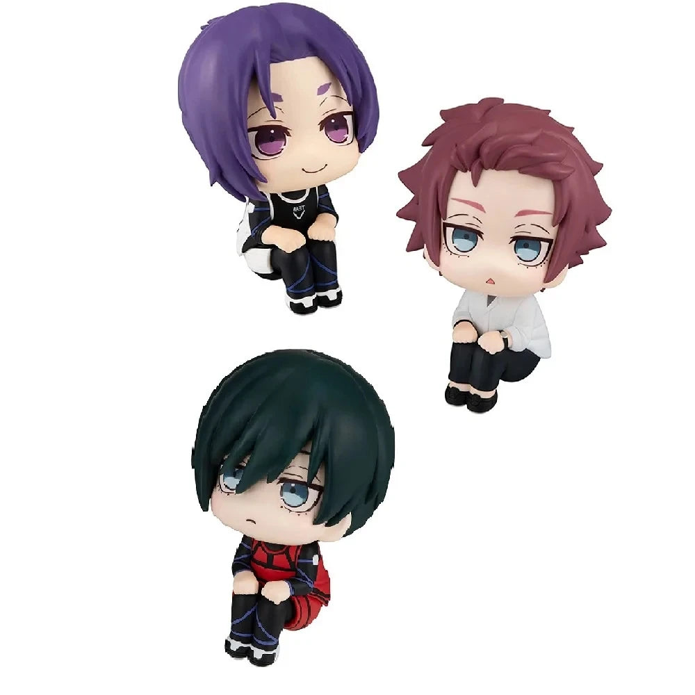 Blue Lock Striker Figures (Itoshi Sae, Mikage Reo, Rin Itoshi)