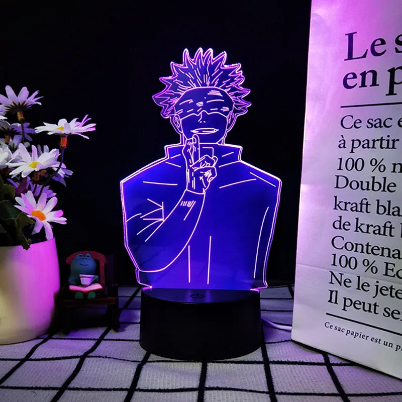 3D Anime Jujutsu Kaisen LED Lamp