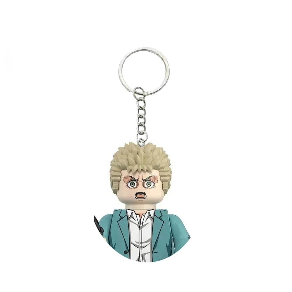 Attack on Titan Minifigure Keychain