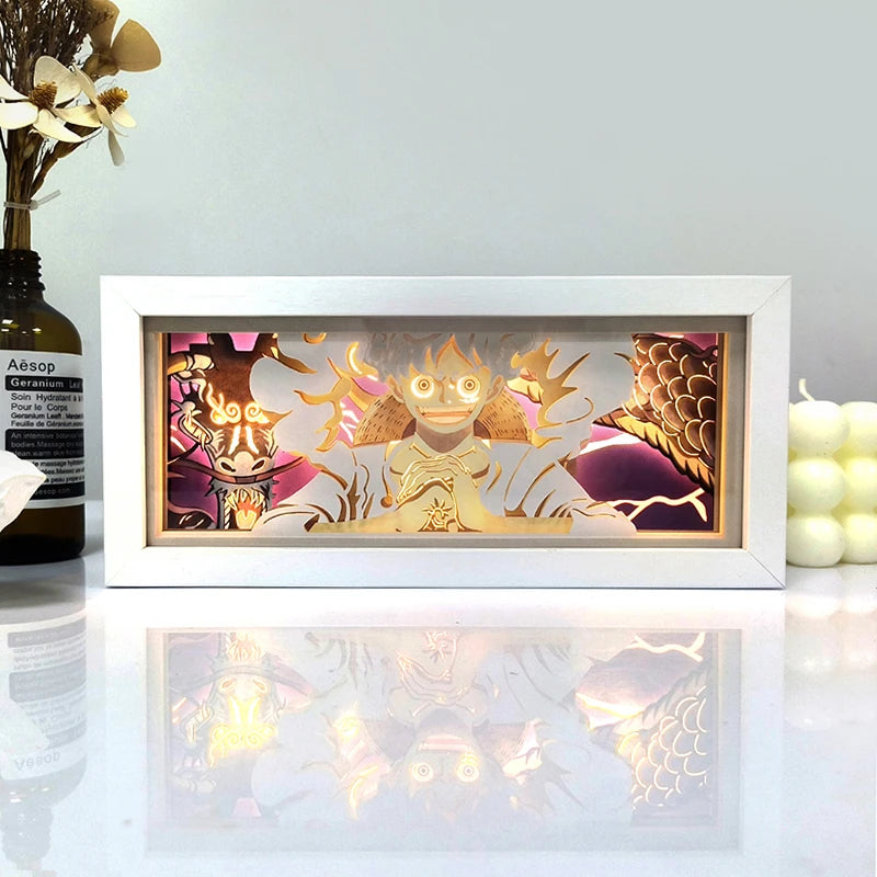 3D Anime Papercut LED Lightbox
