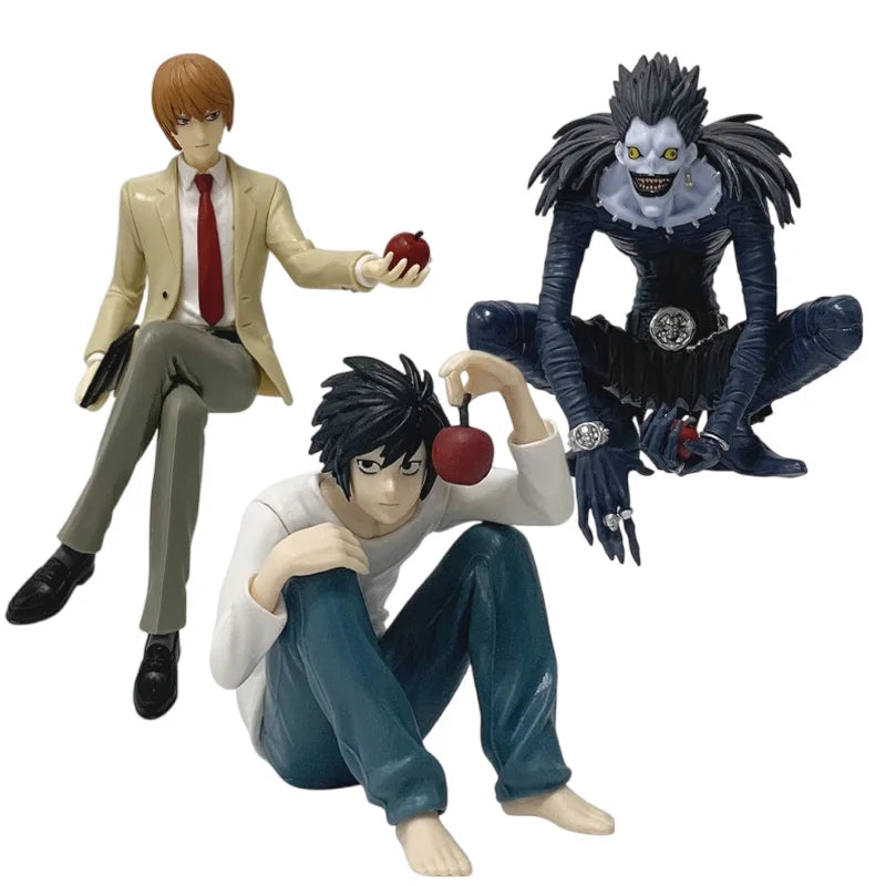 Death Note Noodle Stopper Figures (L Lawliet, Ryuk, Light Yagami)