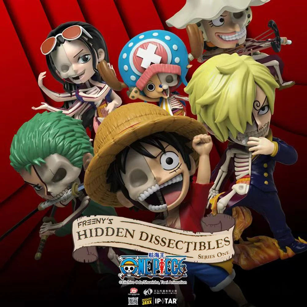 One Piece Half-Skeleton Series Blind Box Figure
